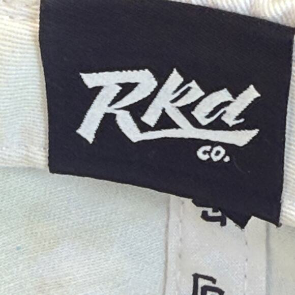 Golf Gods Mad Slicer White Snapback Golf Hat Curved Brim Adult Cap - Picture 6 of 11